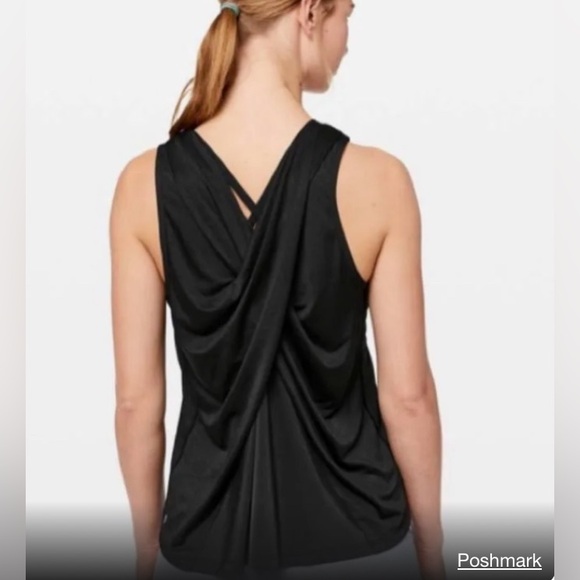 Lululemon Soul Stride Tank, black | size 12 - Picture 6 of 6